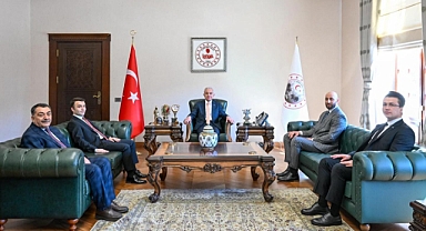 Hazine ve Maliye Heyetinden Vali Uğur Turan'a Ziyaret