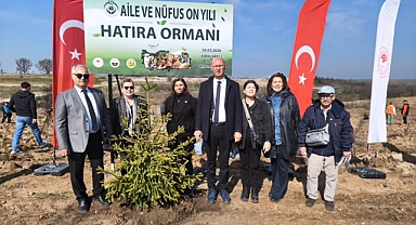 İYİ Parti Kırklareli Teşkilatından Fidan Dikim Etkinliğine Destek