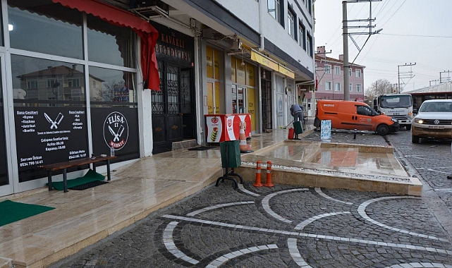 KavaklI'da Mermer Kaldırımlar Baştan Sona Değişti