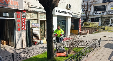 Kırklareli Belediyesi Bahar Temizliğine Başladı
