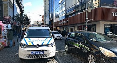 Kırklareli'nde Trafik Denetimi: Bankalar Caddesi'nde Sıkı Kontrol