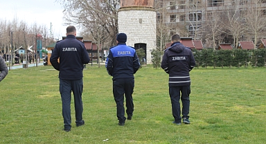 Kırklareli'nde Zabıta Ekiplerinden Millet Bahçesi'nde Sıkı Denetim