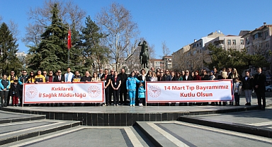 Kırklareli Özgürlük ve Demokrasi Meydanı’nda Tıp Bayramı Coşkusu
