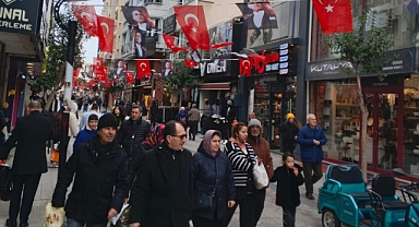 Kırklareli Şehir Merkezi Bayram Öncesi Dolup Taştı
