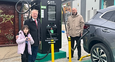 Kırklareli Üsküp'te Elektrikli Araç Şarj İstasyonu Hizmete Girdi