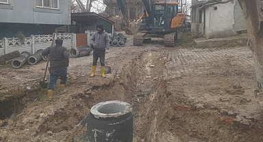 Kışlacık Köyü'nde Altyapı Çalışmalarında Sona Gelindi