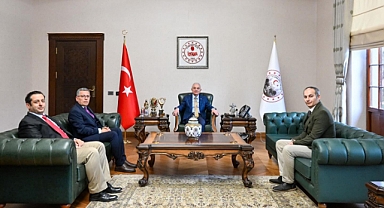 Meteoroloji ve İş Dünyası Heyetleri Kırklareli Valisiyle Buluştu