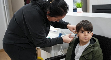 Öğrencilere İşitme Taraması Yapıldı