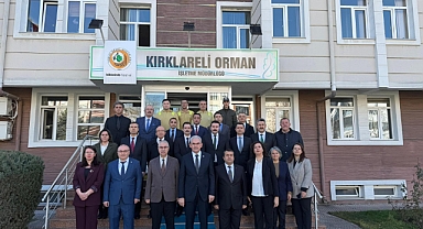 Orman Genel Müdürü Karacabey Kırklareli'nde Ormancılık Çalışmalarını Değerlendirdi