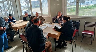 Ovacık Köyü'nde Üreticilere Bilgilendirme Toplantısı