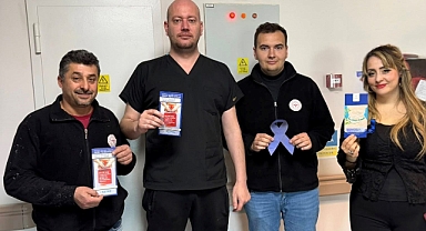 Pınarhisar Devlet Hastanesi'nde Kolon Kanserine Dikkat Çekildi