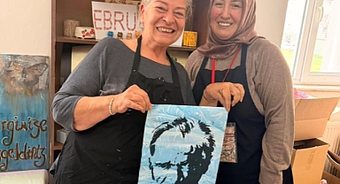 Ramazan Yaman Huzurevi’nde Ebru Sanatı Etkinliği