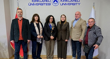 Sofya Üniversitesi Heyeti Kırklareli Üniversitesini Ziyaret Etti