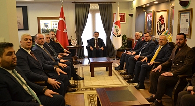 Tarım ve Orman Bakanı İbrahim Yumaklı Kırklareli Belediyesi'ni Ziyaret Etti