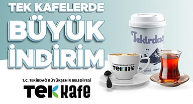 TEK KAFELERDE BÜYÜK İNDİRİM