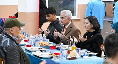 Vize'de Ramazan'da Birlik Sofrası: Şehit ve Gaziler Unutulmadı