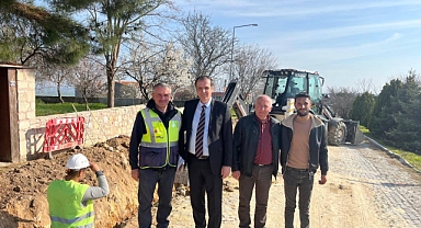 Vize İlçesi Kale Mahallesi'nde Doğalgaz Çalışmaları Hızla Devam Ediyor