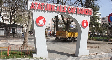 Atatürk Aile Çay Bahçesi Baharla Birlikte Canlanıyor