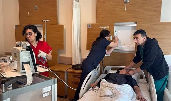 Babaeski Devlet Hastanesi'nde Mavi Kod Tatbikatı Başarıyla Tamamlandı