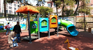 Dingiloğlu Parkı Açılmadan Doldu Taştı! Çocuklar Heyecanına Yenildi