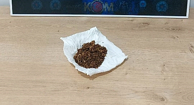 Edirne’de üzerinde uyuşturucuyla yakalanan şüpheliye gözaltı