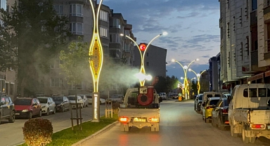 Kırklareli'de Yeşil Alanlar İçin İlaçlama Çalışması Başlatıldı