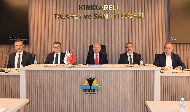 Kırklareli Ekonomisine Güç Katacak Toplantı!