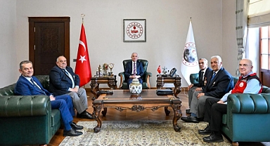 Kırklareli'nde Kıbrıs Gazileri Valilikte Ağırlandı