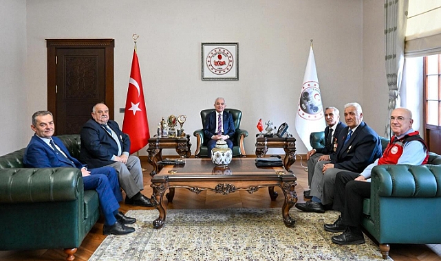 Kırklareli'nde Kıbrıs Gazileri Valilikte Ağırlandı