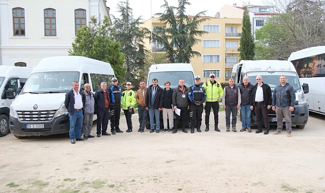 Kırklareli'nde Okul Servislerine Geniş Kapsamlı Denetim