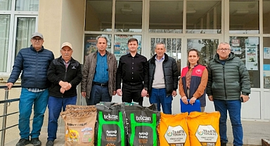 Kırklareli'nde Üreticilere Yüzde 75 Hibeli Ayçiçeği Tohumu Desteği