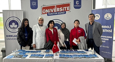 Kırklareli Üniversitesi Çerkezköy'de Tanıtım Gününde