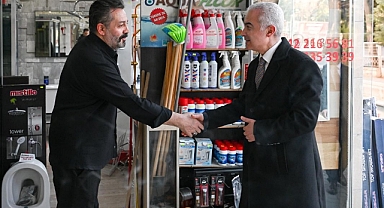 Kırklareli Valisi Uğur Turan'dan Esnafa Ziyaret