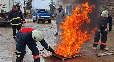 Kıyıköy'de İtfaiye Alarmda: Gerçeği Aratmayan Tatbikat