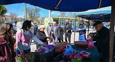 Kofçaz'da Pazar Ziyareti