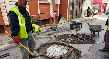 Merkezde Çalışma Var! Kanalizasyon Hattı İçin Ekipler Bölgede