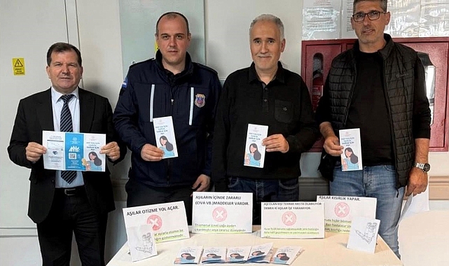 Pınarhisar'da Aşı Haftası Kapsamında Bilgilendirme Etkinliği