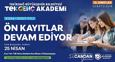 TEK GENÇ AKADEMİ'DE YENİ DÖNEM KAYITLARI DEVAM EDİYOR