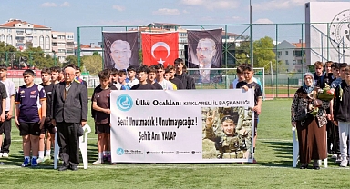 Ülkü Ocaklarından Şehit Anıl Yalap İçin Futbol Turnuvası