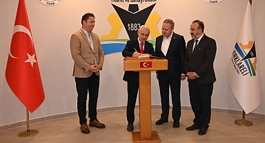 Vali Uğur Turan'dan Kırklareli TSO'ya Ziyaret: 