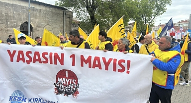 1 Mayıs’ta Lüleburgaz Tek Yürek: Sloganlar, Marşlar ve Dayanışma