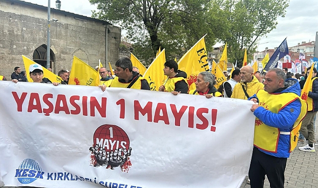 1 Mayıs’ta Lüleburgaz Tek Yürek: Sloganlar, Marşlar ve Dayanışma