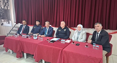 Babaeski'de Okul Güvenliği Toplantısı