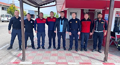 Başkan Yayla'dan İtfaiye Personeline Ziyaret