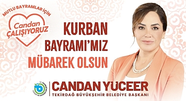 CANDAN BAŞKAN'IN KURBAN BAYRAMI MESAJI