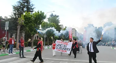 CHP Gençlerinden Kırklareli'nde 19 Mayıs'a Yakışan Kortej