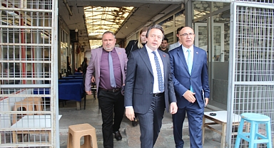 CHP'li Mahmut Tanal Kırklareli'nde Esnafın Nabzını Tuttu