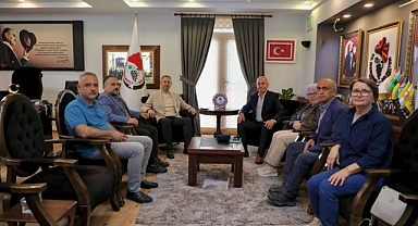 Kırklareli Kent Konseyi Yönetiminden Belediye'ye Ziyaret