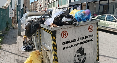 Kırklareli'nde Açık Bırakılan Çöpler Çevre Kirliliğine Yol Açıyor