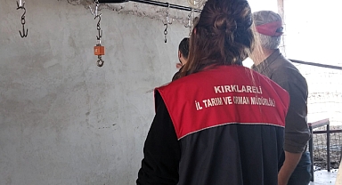 Kırklareli'nde Kurban Kesim Yerlerine Yakın Takip